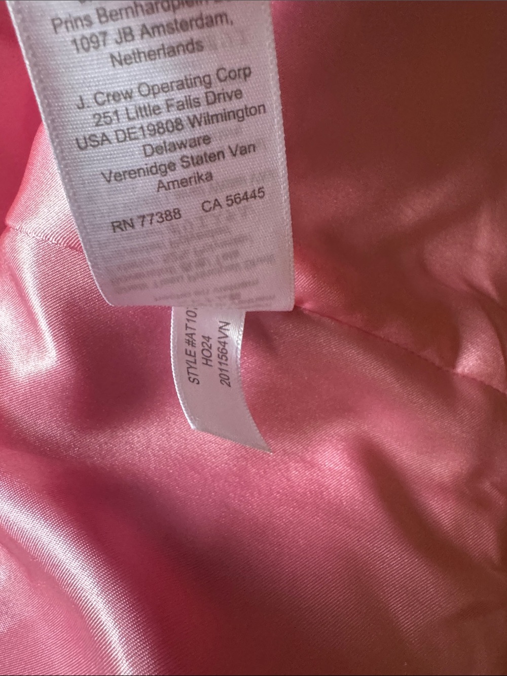 J. Crew Pink Wool-Blend  Coat - Picture 8 of 16